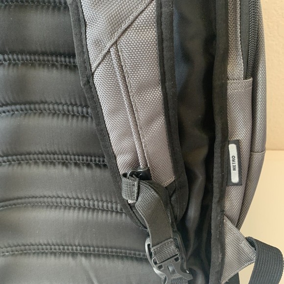 O'GIO Bounty Hunter Backpack Bag Black Nylon Laptop Hiking Biking audio pocket - Picture 6 of 11